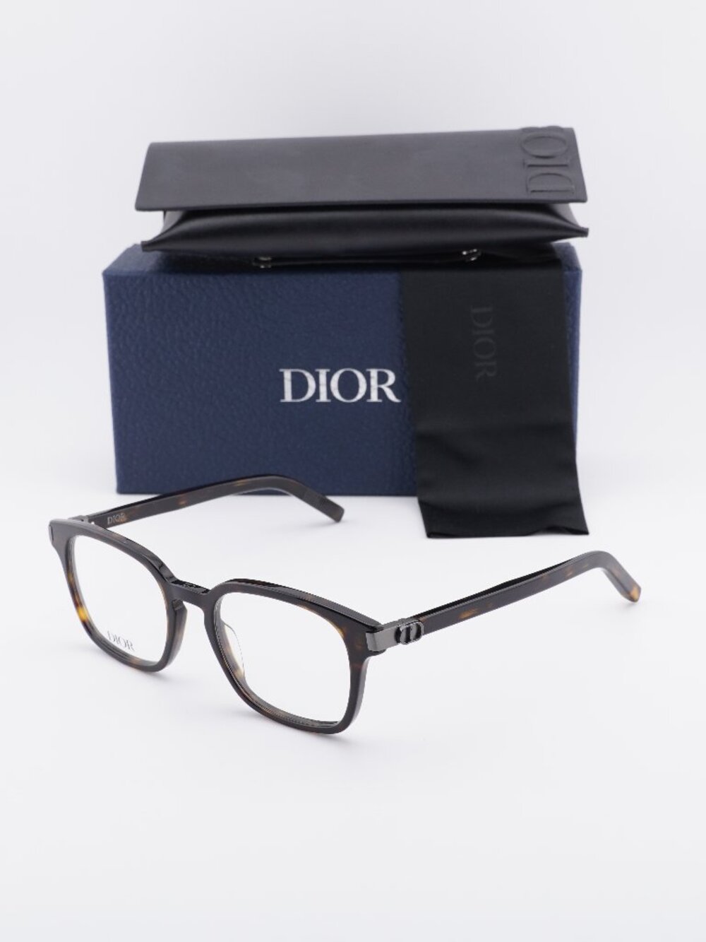 Dior CD ICONO S4I 2000 Square Eyeglasses 53mm - Havana